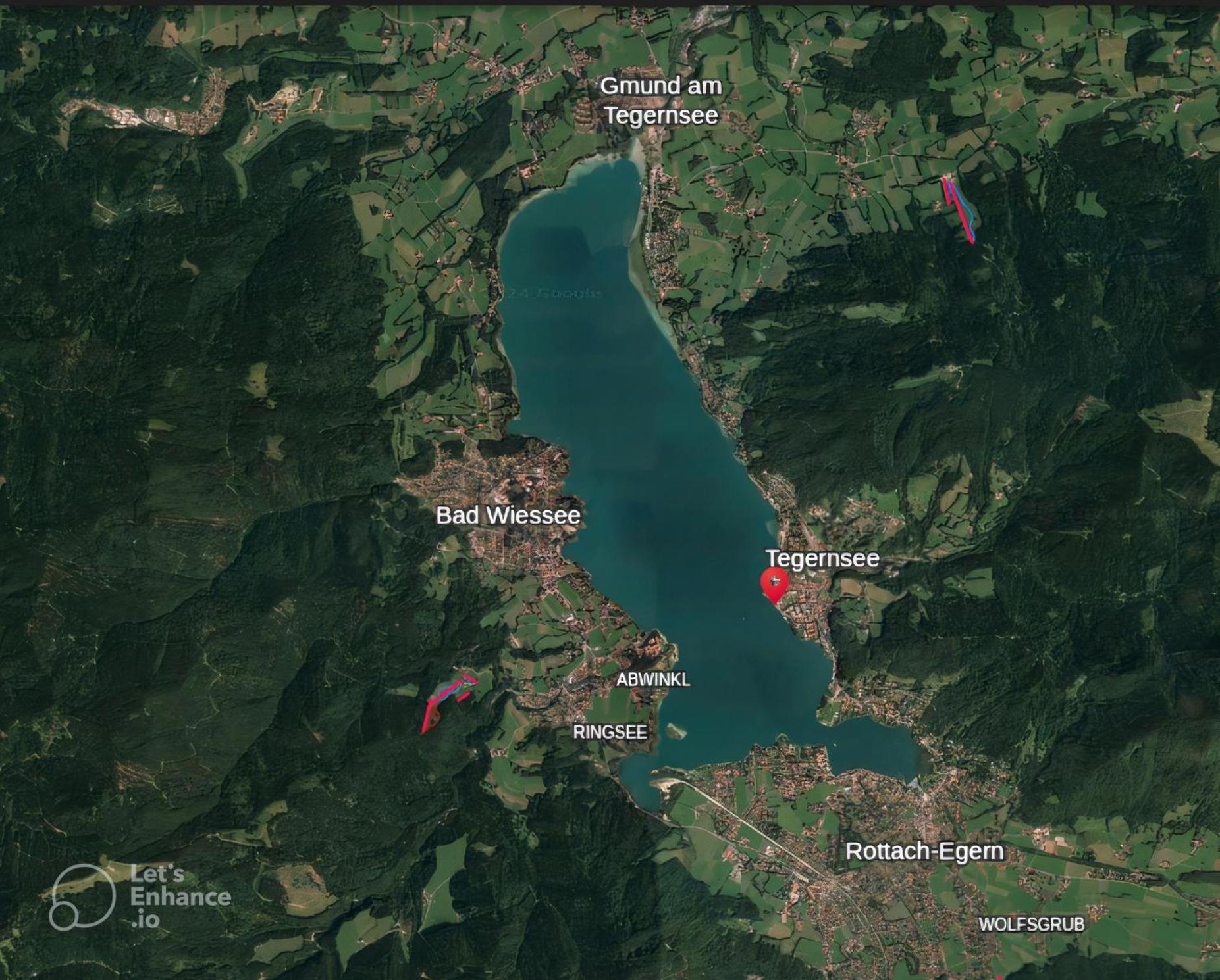 Ferienhaus Steinbacher Direkt Am テガーンゼー エクステリア 写真